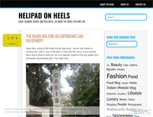 Tablet Screenshot of helipadonheels.com